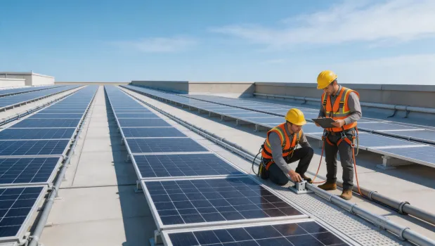 Commercial rooftop solar